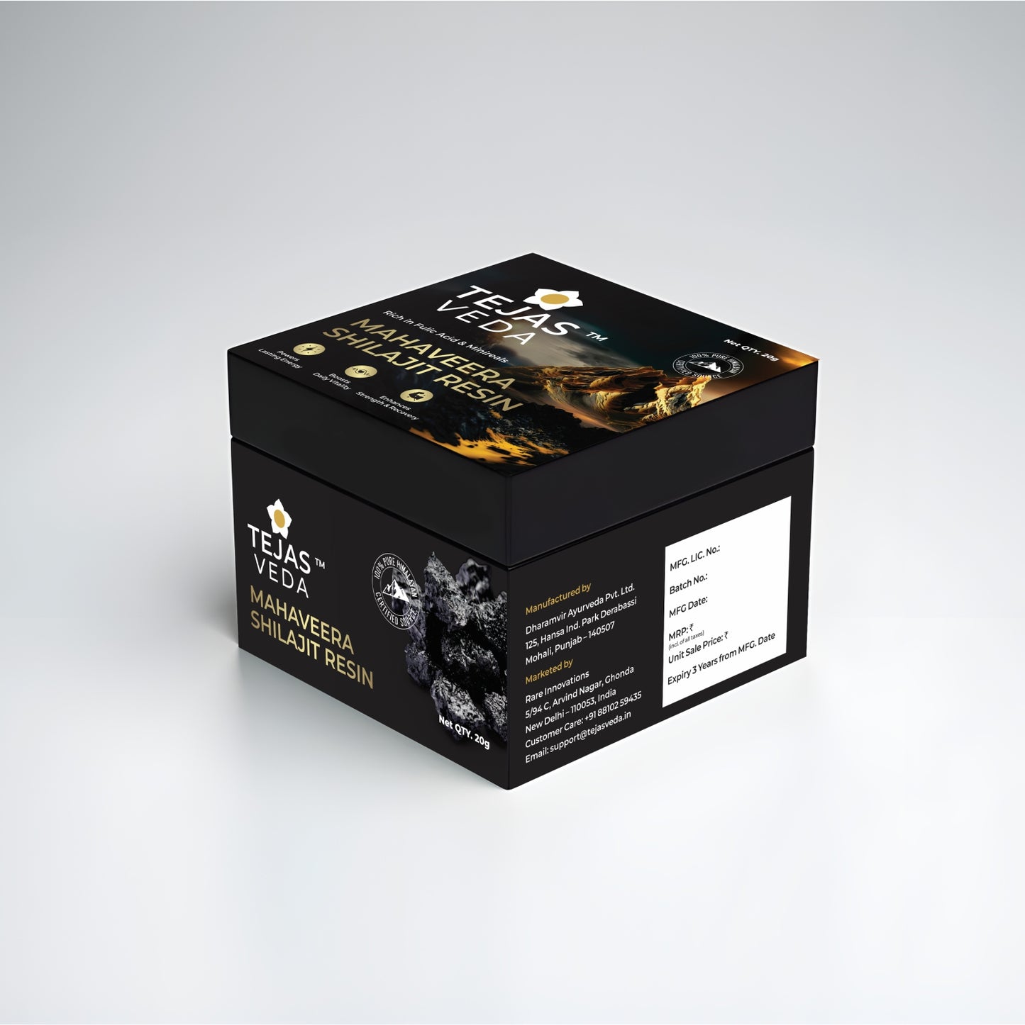 Mahaveera Shilajit Resin