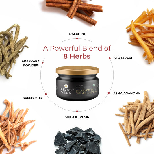 Mahaveera Shilajit Resin